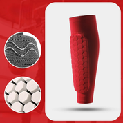 Football Shin Guard Sleeves Soccer Pad Compression Support - Image 4