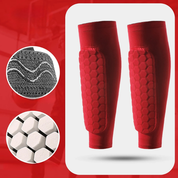 Football Shin Guard Sleeves Soccer Pad Compression Support - Image 5
