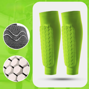 Football Shin Guard Sleeves Soccer Pad Compression Support - Image 9