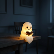 Ghost Night Light Cute Reading Lamp Bedroom Decor - Image 4