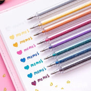Glitter Gel Pens Crafting Drawing and Journaling - Image 2