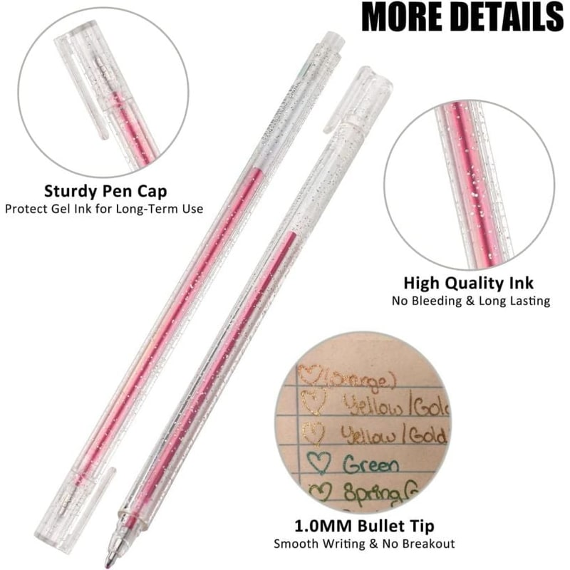Glitter Gel Pens Crafting Drawing and Journaling - Image 6