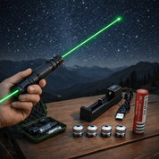 Green Laser Pointer Tactical Adjustable Focus Beam - Image 2