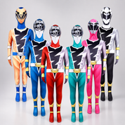 Halloween Costumes Kids Jumpsuit Helmet Cosplay Party Outfit - Image 1