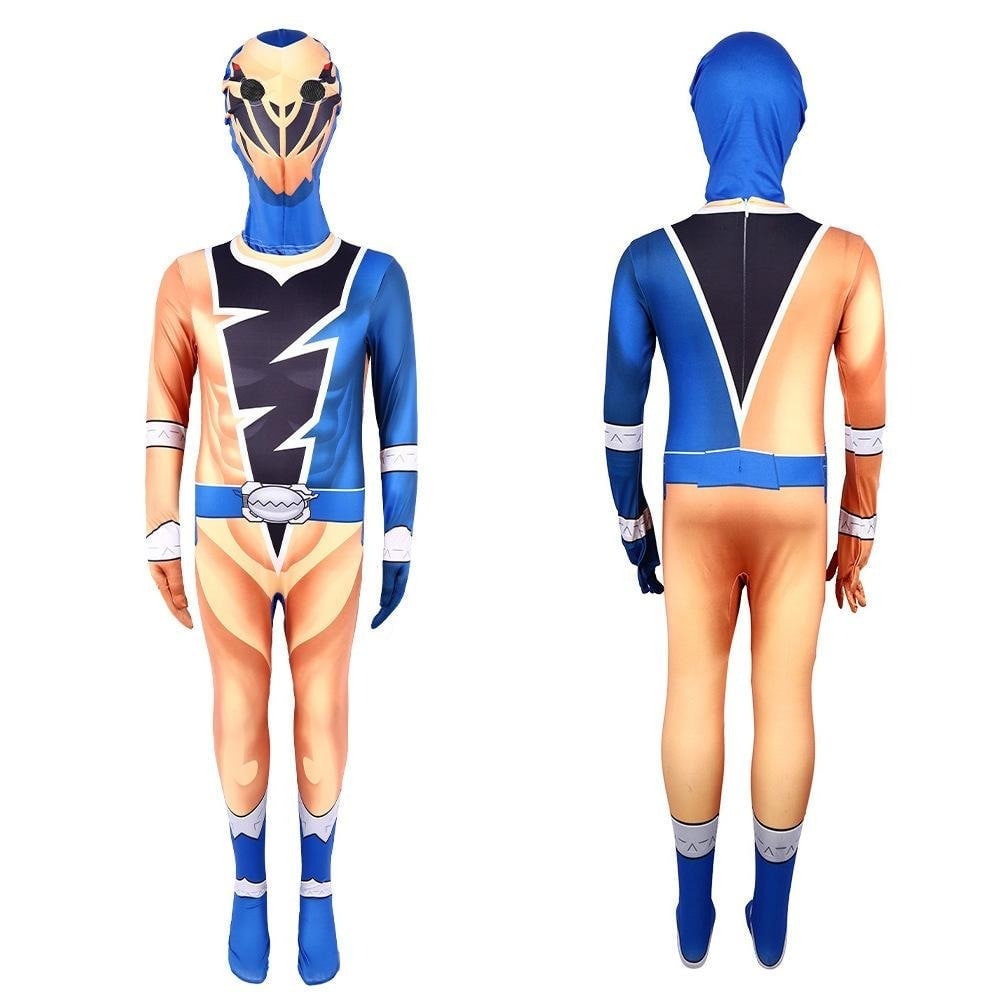 Halloween Costumes Kids Jumpsuit Helmet Cosplay Party Outfit - Image 6