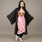 Halloween Costumes Kimono Cosplay Traditional Layered Outfit - Image 1