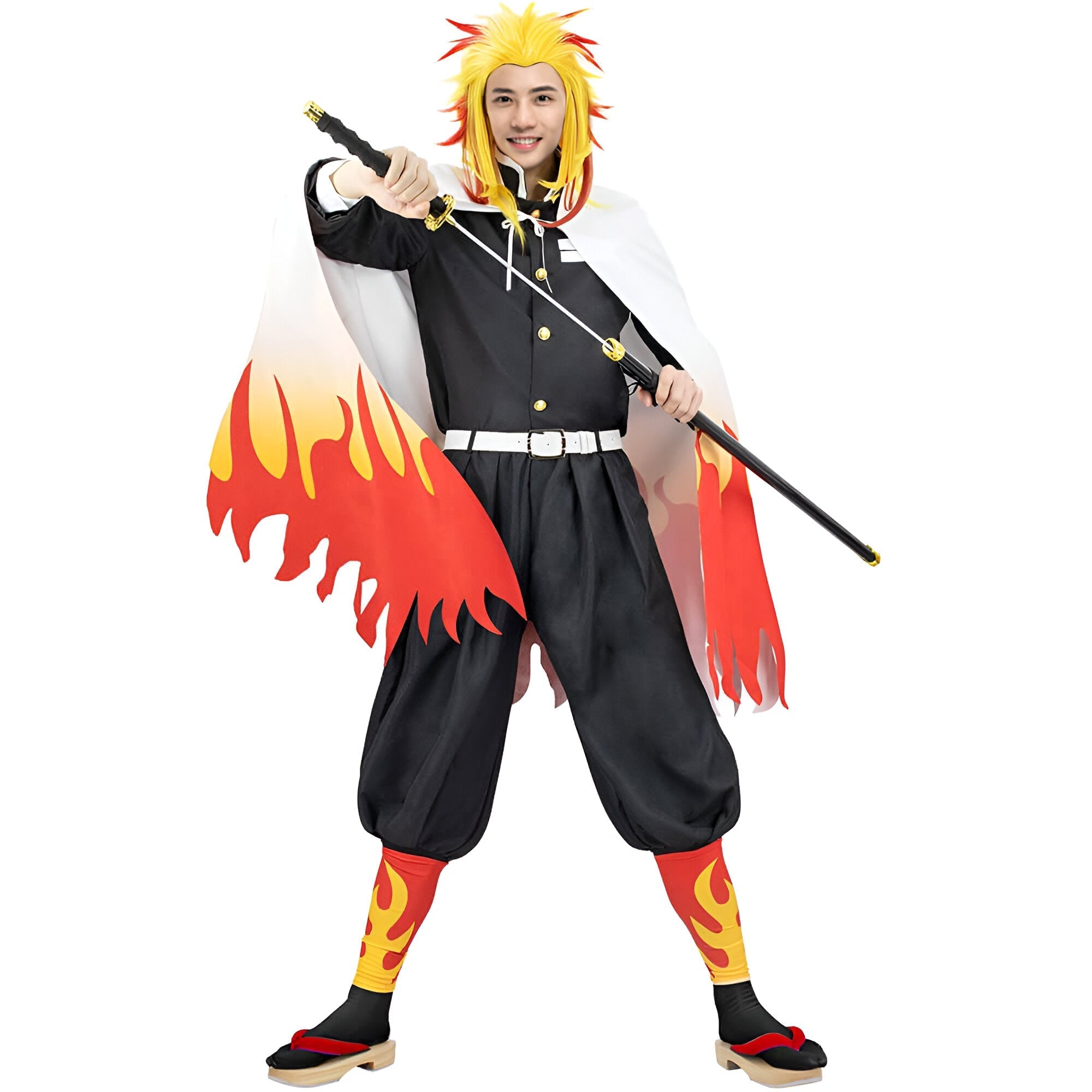 Halloween Costumes Kimono Cosplay Traditional Layered Outfit - Image 12