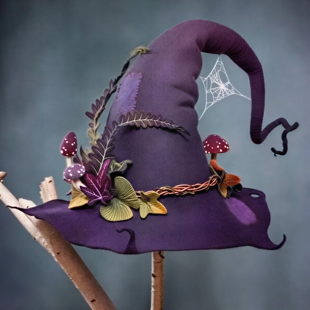 Halloween Witch Hats Parties Felt Costume Accessories