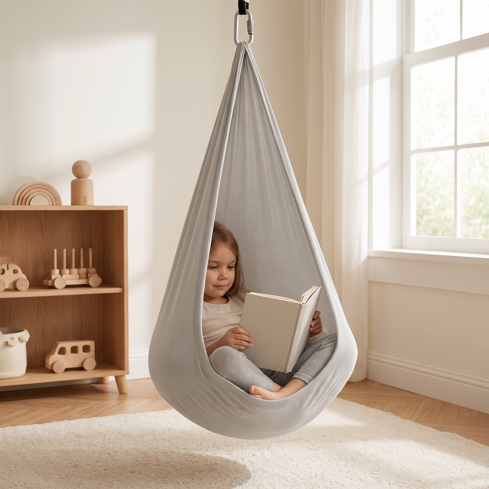 Harkla Sensory Swing Indoor Therapy Relaxation Aid - Image 1