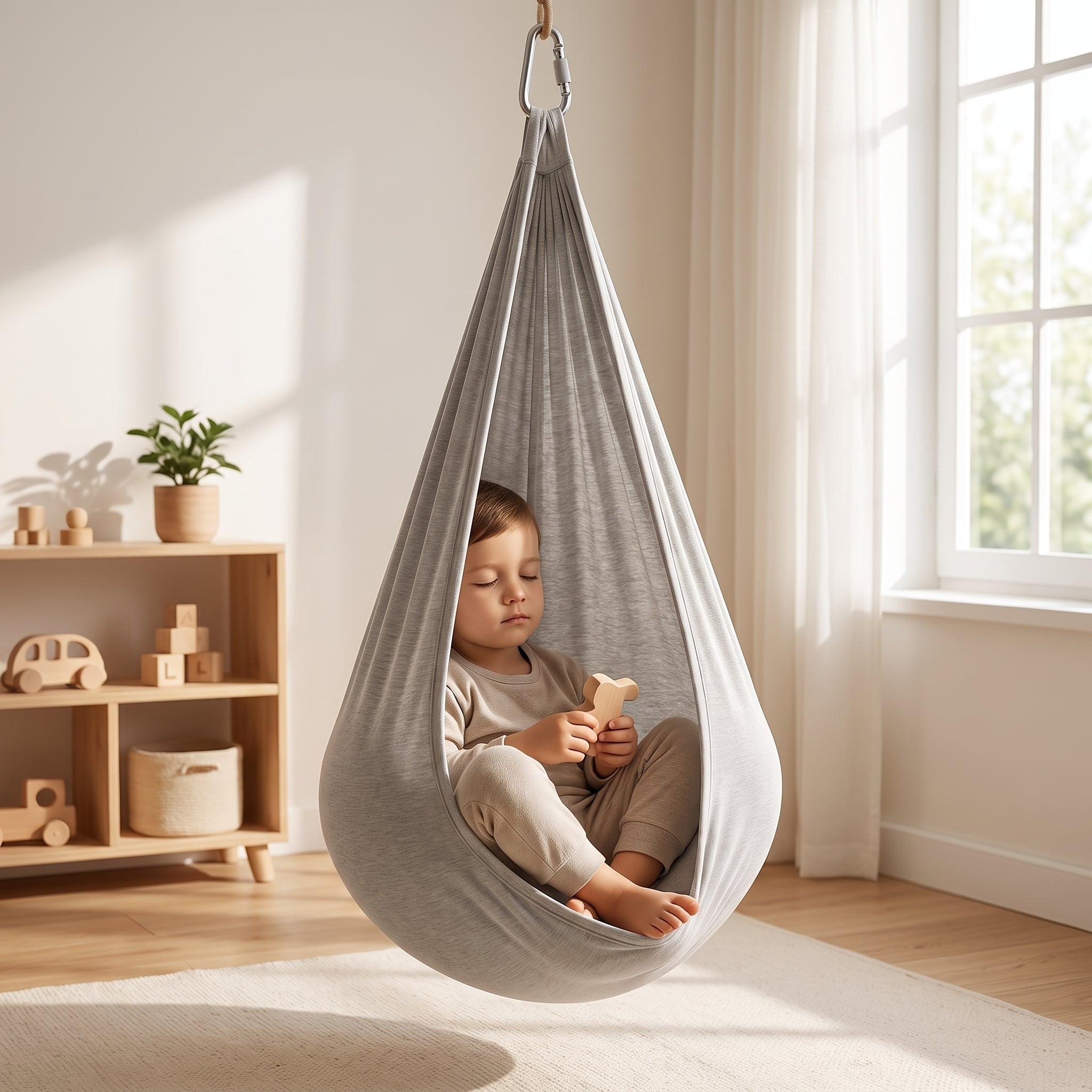 Harkla Sensory Swing Indoor Therapy Relaxation Aid - Image 11