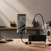 HD Endoscope Camera Inspection Flexible Borescope LED Light - Image 2