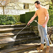 High-Pressure Washer Attachment Garden Hose Aluminum Easy Use - Image 4
