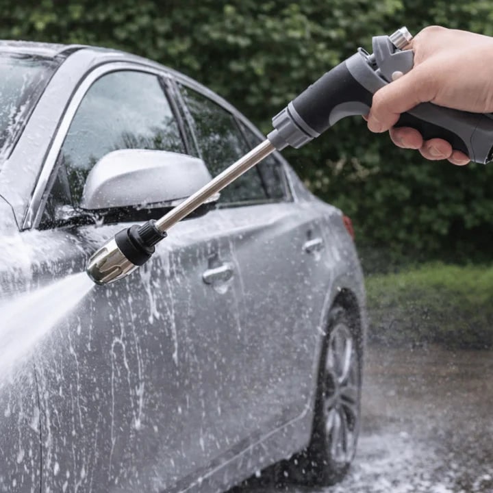 High-Pressure Washer Attachment Garden Hose Turbo Cleaning Tool - Image 4