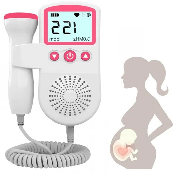 Home Fetal Heart Rate Monitor Prenatal Sound Monitoring Device - Image 1