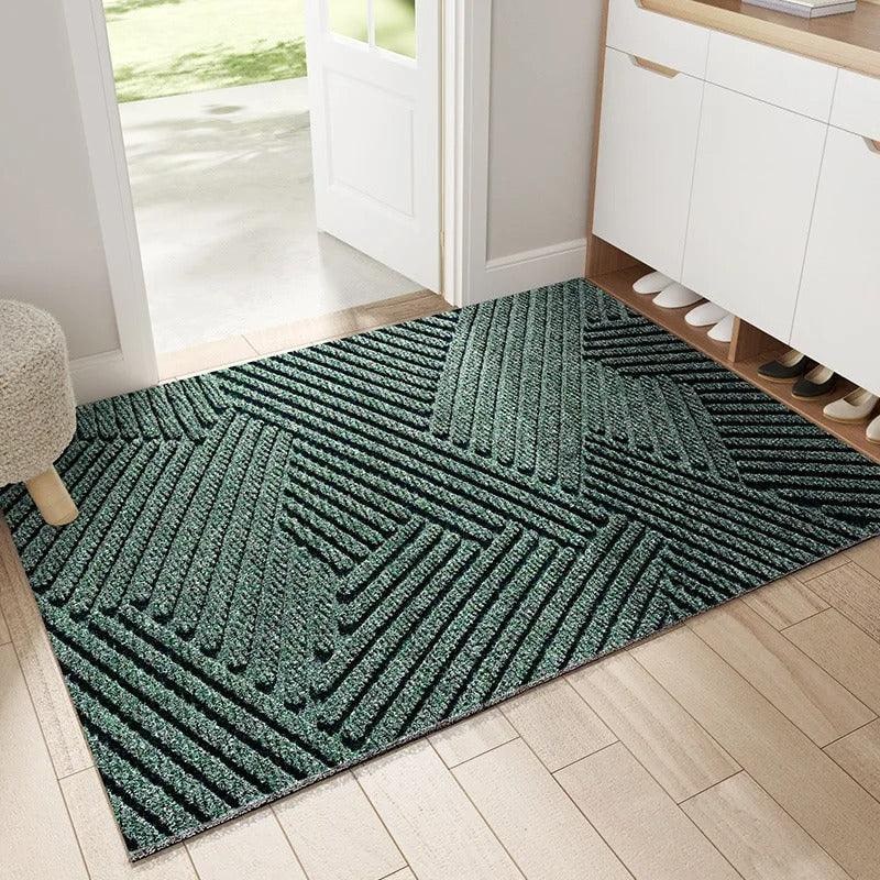 Indoor Door Mat Non-Slip Backing Modern Design Entryway - Image 1