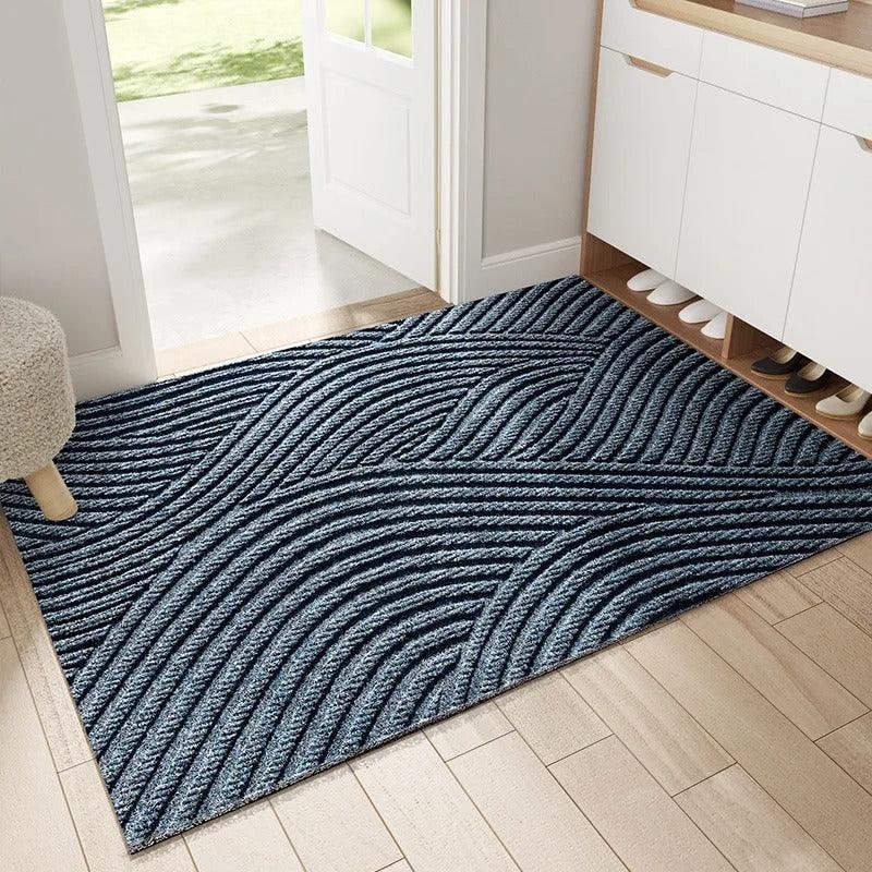 Indoor Door Mat Non-Slip Backing Modern Design Entryway - Image 4