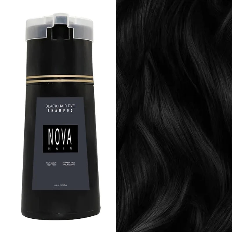Instant Hair Dye Shampoo Rich Color Paraben-Free Formula - Image 3