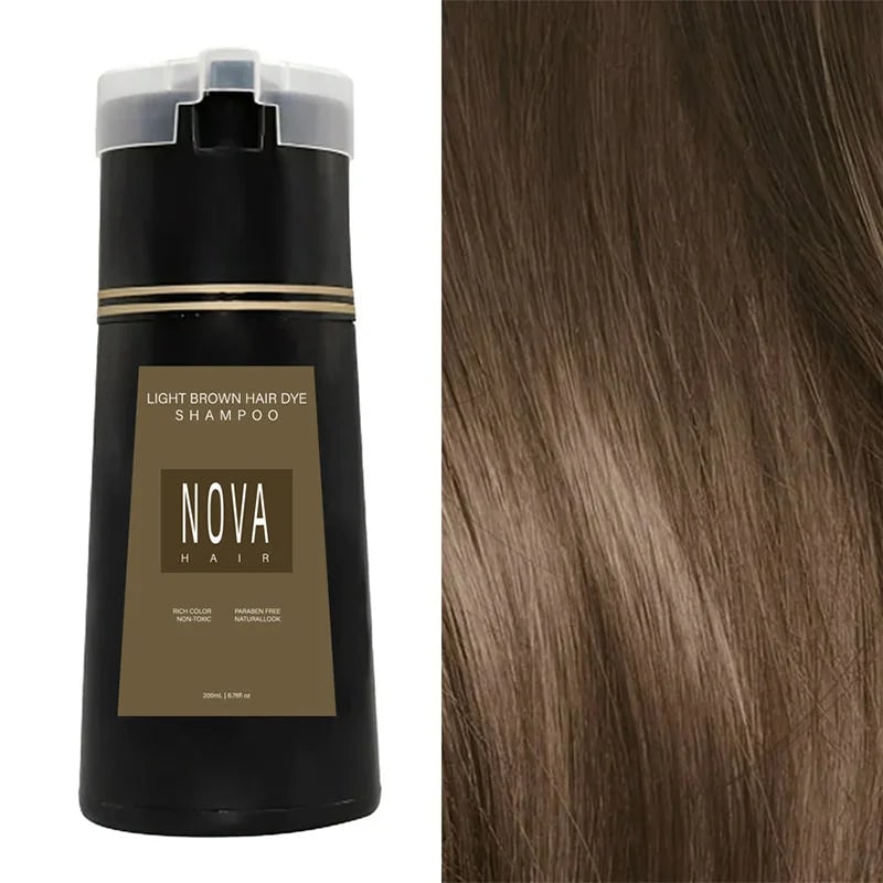 Instant Hair Dye Shampoo Rich Color Paraben-Free Formula - Image 6