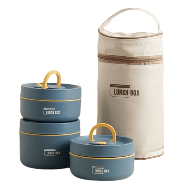 Insulated Lunch Box Hot Meals Double-Walled Kitchen Storage - Image 10