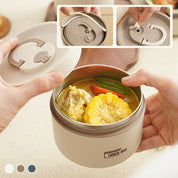 Insulated Lunch Box Hot Meals Double-Walled Kitchen Storage - Image 8