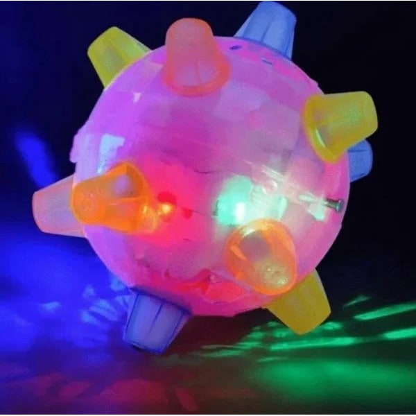 Interactive Dog Toy Ball Lights and Automatic Movement Fun - Image 1