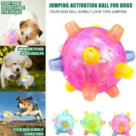Interactive Dog Toy Ball Lights and Automatic Movement Fun - Image 6