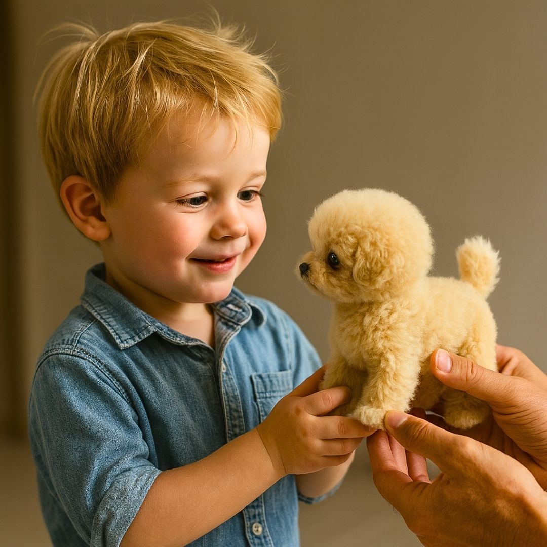 Interactive Plush Toy Dog That Barks Walks and Responds - Image 6