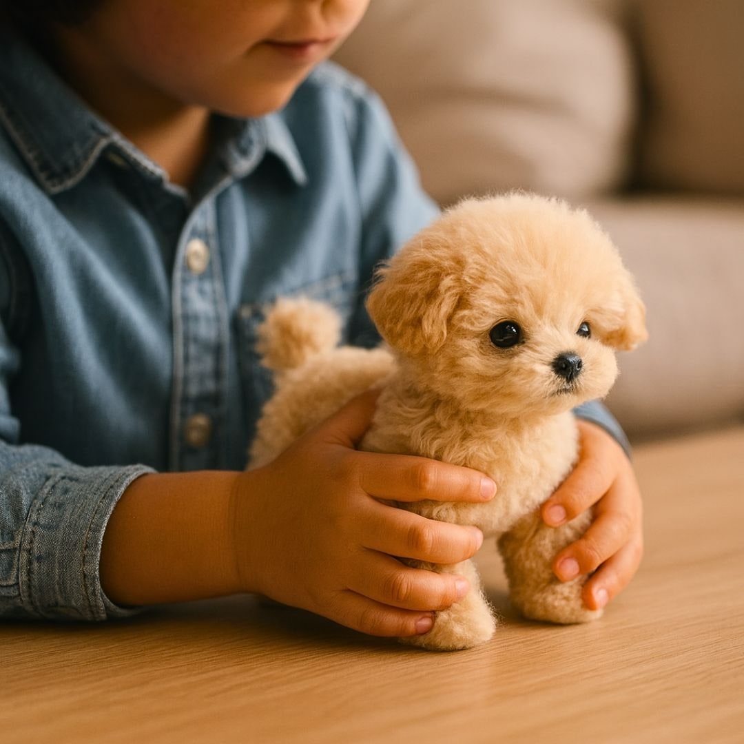Interactive Plush Toy Dog That Barks Walks and Responds - Image 7