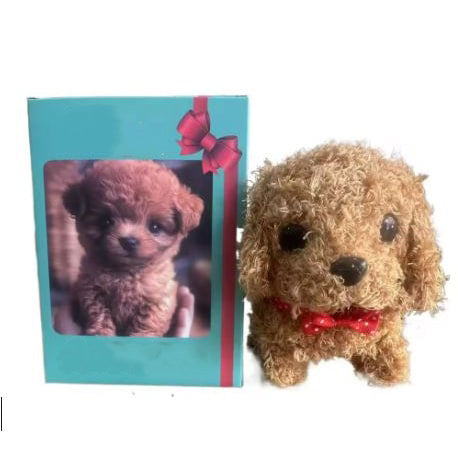 Interactive Robot Puppy Toy Realistic Lifelike Design