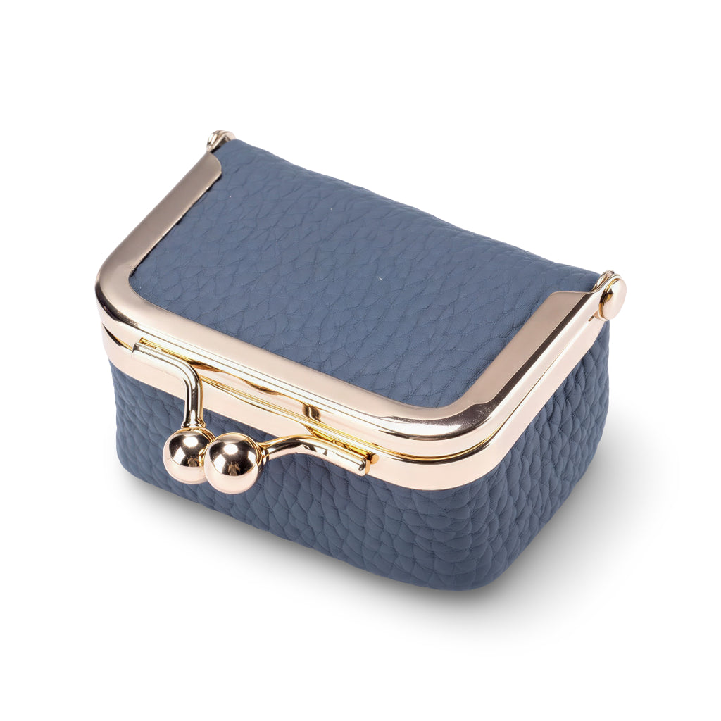 Jewelry Organizer Case Polka Dot Lining Travel Storage
