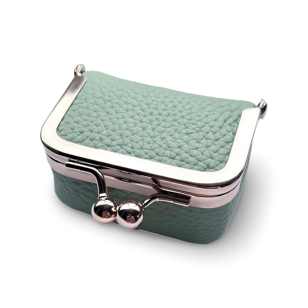 Jewelry Organizer Case Polka Dot Lining Travel Storage