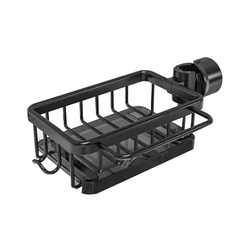 Kitchen Sink Organizer Basket Soap and Sponge Stainless Steel - Image 3