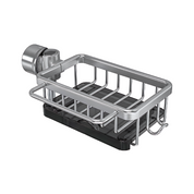 Kitchen Sink Organizer Basket Soap and Sponge Stainless Steel - Image 6