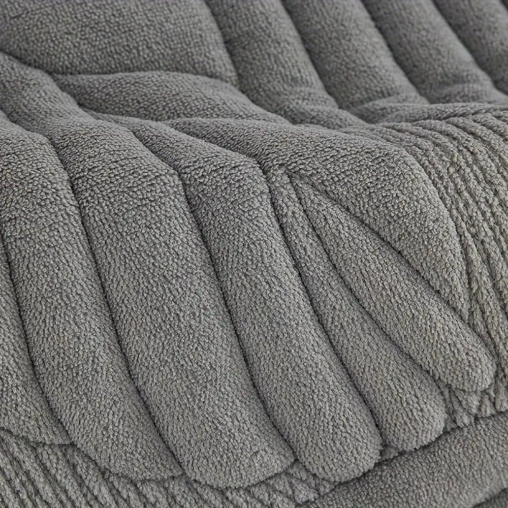 Leaf Pattern Recliner Cover Quilted Sofa Protector Living Room - Image 7