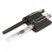 Leather Pen Case Fountain Pen Holder Desk Organizer - Image 1