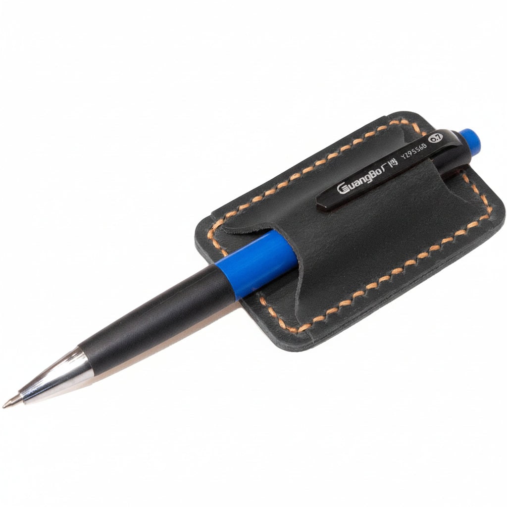 Leather Pen Case Fountain Pen Holder Desk Organizer - Image 6