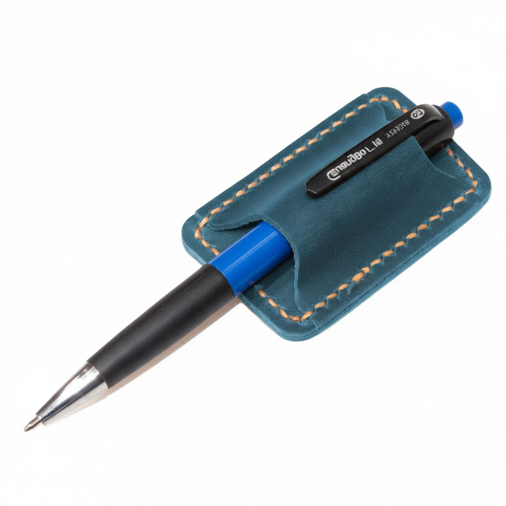 Leather Pen Case Fountain Pen Holder Desk Organizer - Image 7