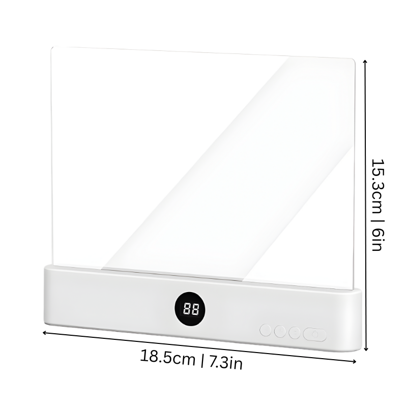 LED Book Light Adjustable Brightness Reading Night - Image 2