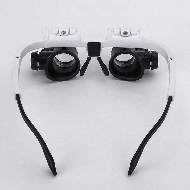 LED Magnifying Glasses Adjustable 3-Level Magnification - Image 2