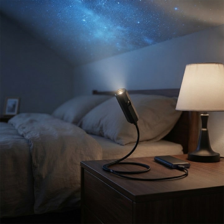 LED Night Light Projector 10 Themes Home Ambiance - Image 1