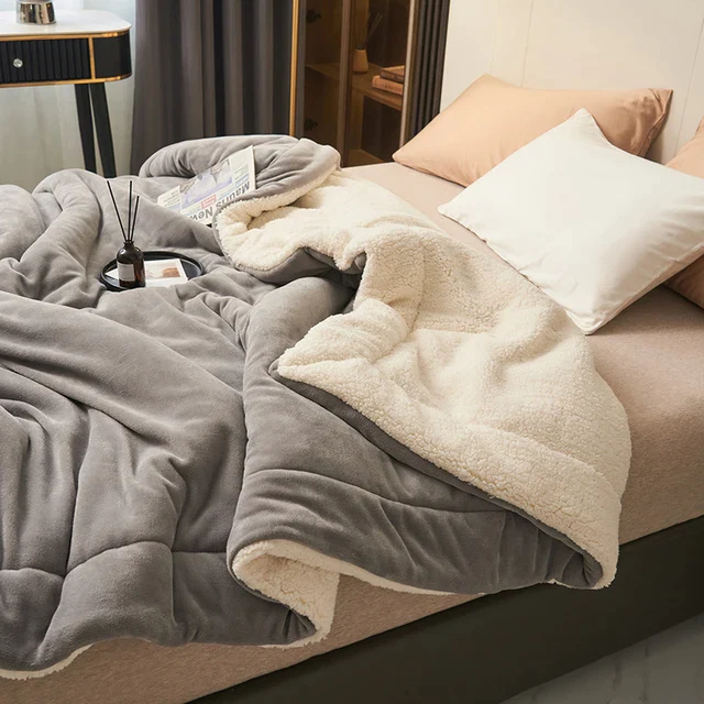 Luxurious Soft Fleece Blanket Cozy Home Comfort - Image 2