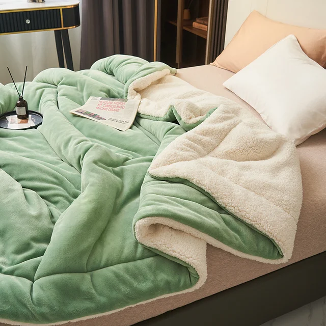Luxurious Soft Fleece Blanket Cozy Home Comfort - Image 5