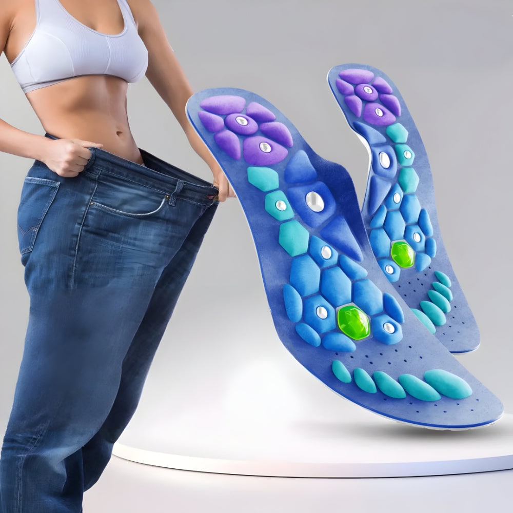 Magnetic Insoles Shoe Inserts Raised Pressure Point Design - Image 7