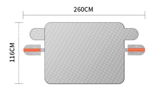 Magnetic Windshield Snow Cover Winter Car Protection - Image 4