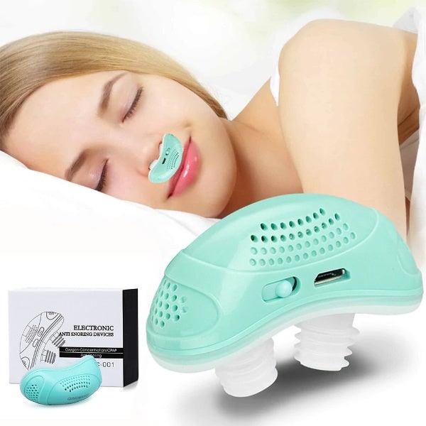 Micro Cpap Sleep Apnea Device Travel & Anti-Snoring Relief - Image 1
