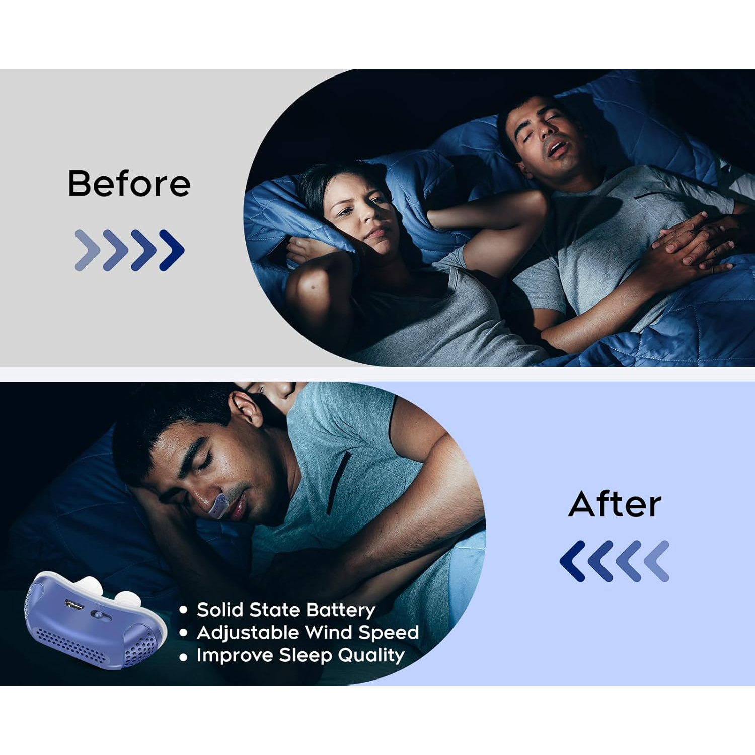 Micro Cpap Sleep Apnea Device Travel & Anti-Snoring Relief - Image 8