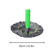 Microfiber Floor Mop Easy Cleaning and Quick Drying 21.6in - Image 2