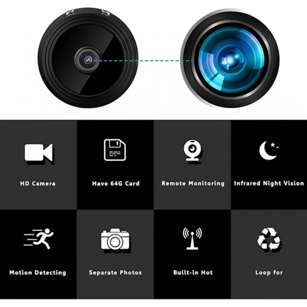 Mini Spy Camera Wireless Security Surveillance Device - Image 4