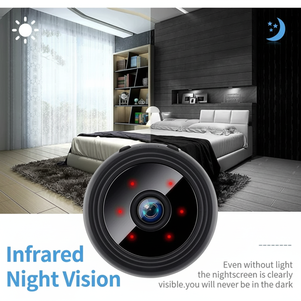 Mini Spy Camera Wireless Security Surveillance Device - Image 5