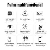 Mini WIFI Camera 1080p Night Vision Motion Alerts Home Security Device - Image 3